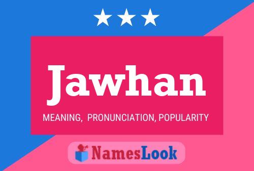 Jawhan Name Poster