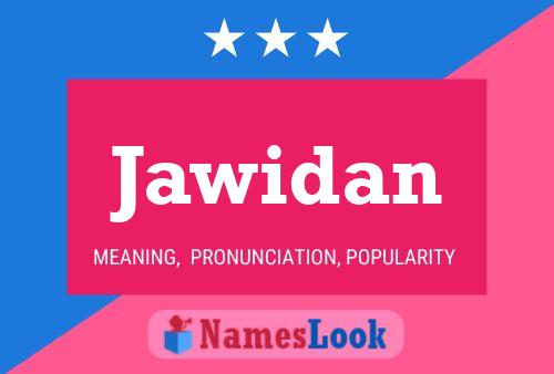 Jawidan Name Poster