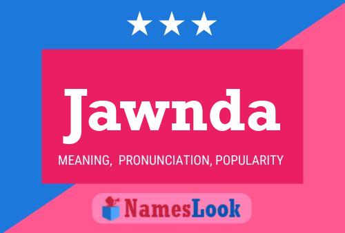 Jawnda Name Poster