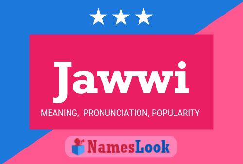 Jawwi Name Poster