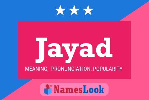 Jayad Name Poster