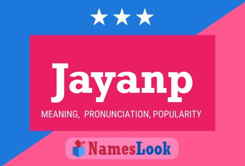 Jayanp Name Poster