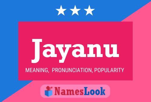 Jayanu Name Poster