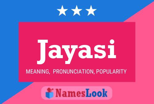 Jayasi Name Poster