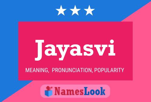 Jayasvi Name Poster