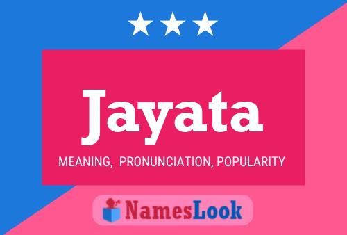 Jayata Name Poster