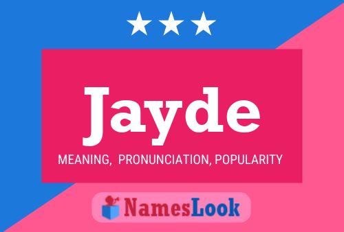 Jayde Name Poster