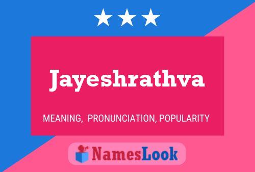 Jayeshrathva Name Poster