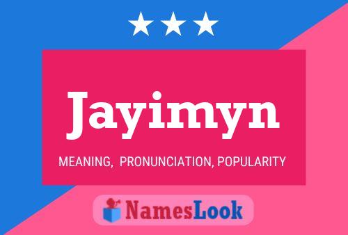 Jayimyn Name Poster