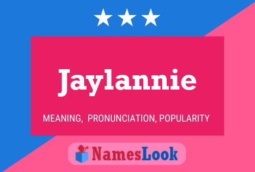 Jaylannie Name Poster