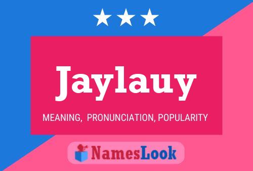 Jaylauy Name Poster