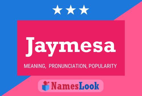 Jaymesa Name Poster