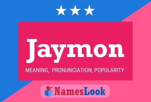 Jaymon Name Poster