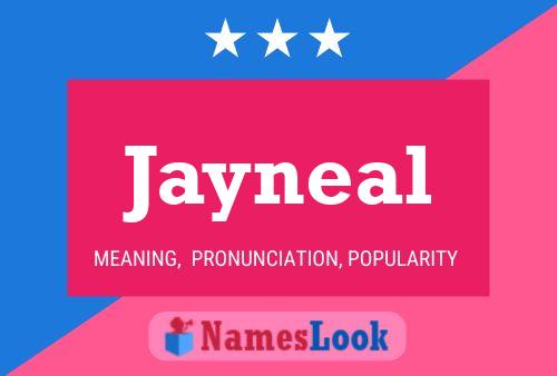 Jayneal Name Poster