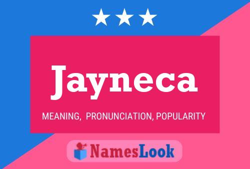 Jayneca Name Poster