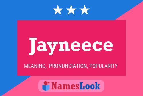 Jayneece Name Poster