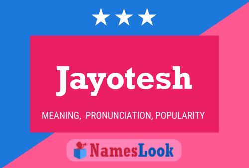 Jayotesh Name Poster