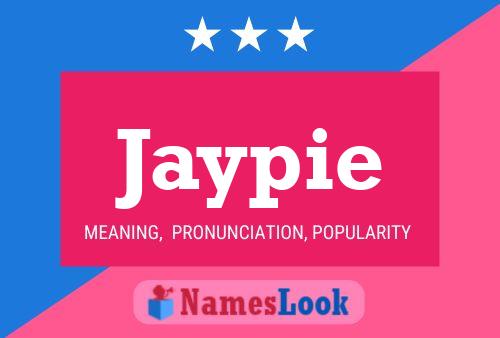 Jaypie Name Poster