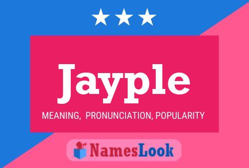 Jayple Name Poster