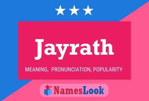 Jayrath Name Poster