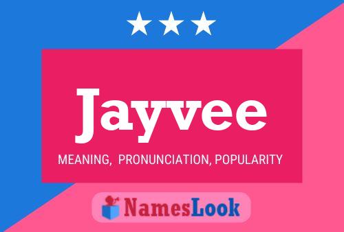 Jayvee Name Poster