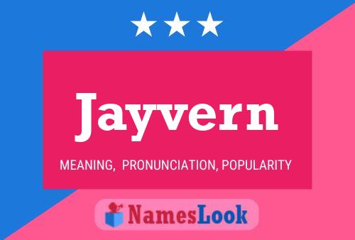 Jayvern Name Poster