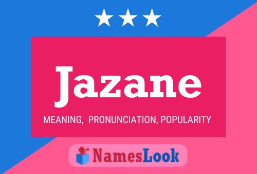 Jazane Name Poster