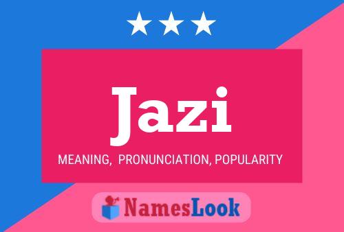 Jazi Name Poster