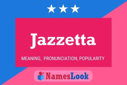 Jazzetta Name Poster