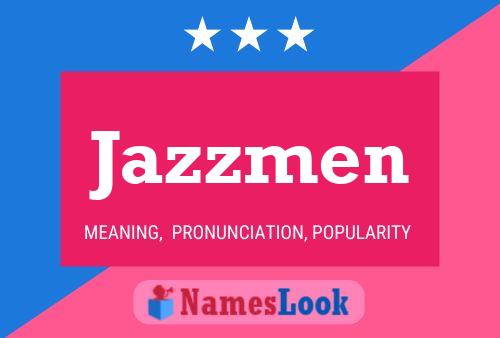 Jazzmen Name Poster