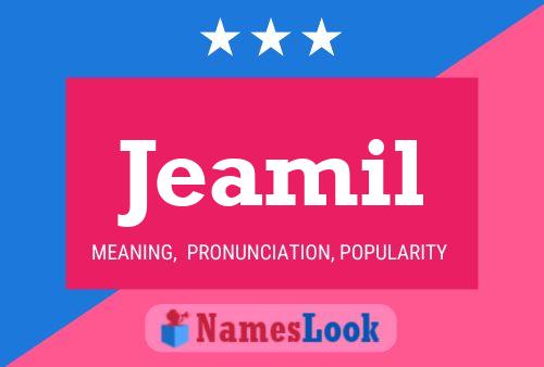 Jeamil Name Poster