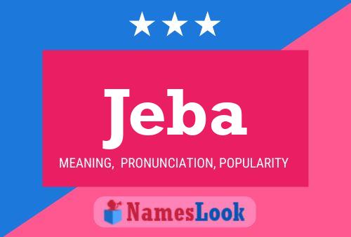 Jeba Name Poster