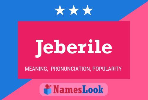 Jeberile Name Poster