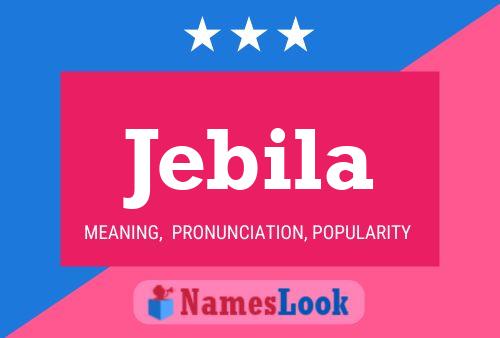 Jebila Name Poster