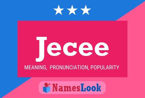 Jecee Name Poster