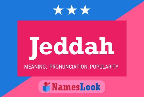 Jeddah Name Poster