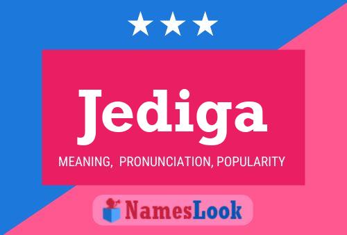 Jediga Name Poster