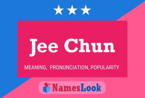 Jee Chun Name Poster