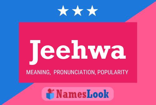 Jeehwa Name Poster