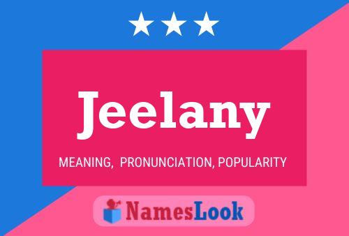 Jeelany Name Poster