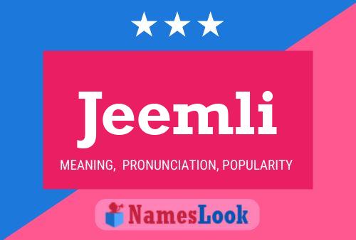 Jeemli Name Poster