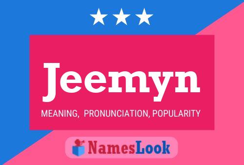 Jeemyn Name Poster