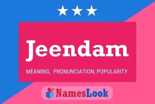 Jeendam Name Poster