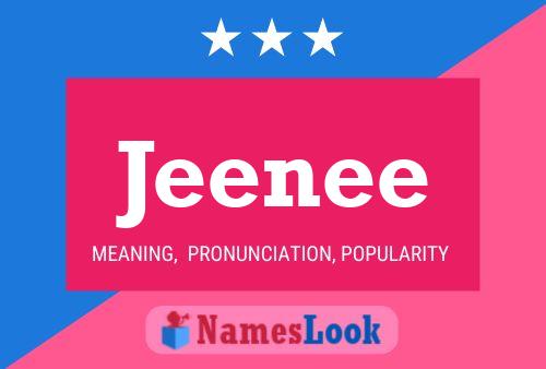 Jeenee Name Poster