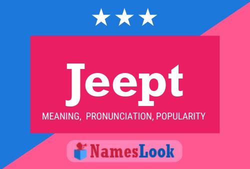 Jeept Name Poster