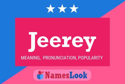 Jeerey Name Poster