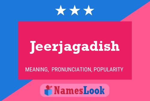 Jeerjagadish Name Poster