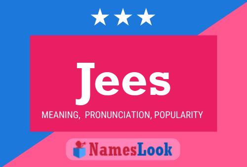 Jees Name Poster