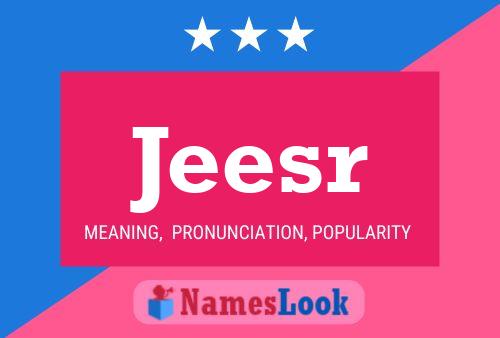 Jeesr Name Poster