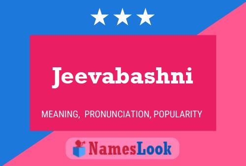 Jeevabashni Name Poster